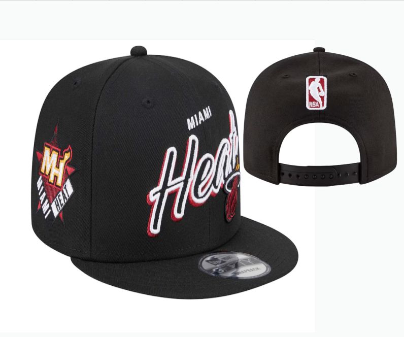 2025 NBA Miami Heat Hat style TX 01